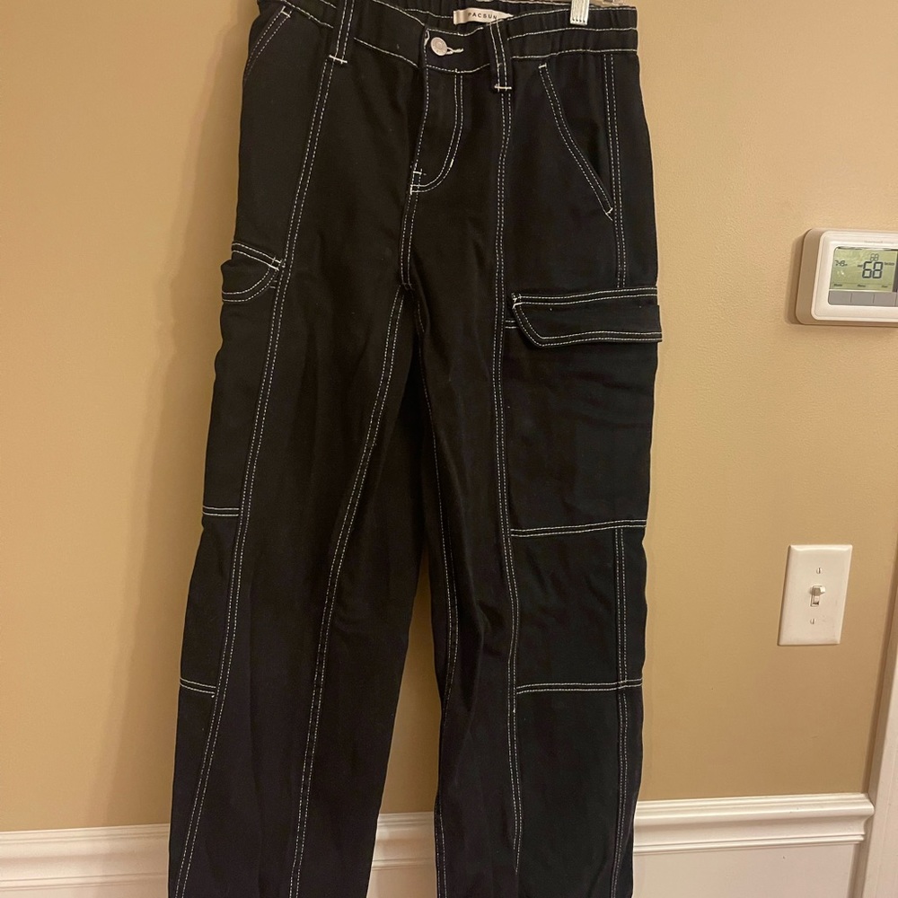 Pacsun Low Rise Puddle Jeans - Small